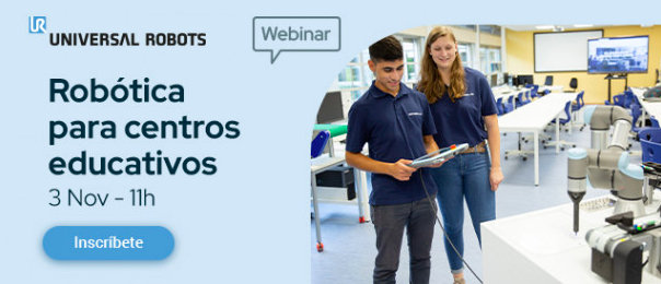 Universal Robots organiza un webinar para acercar la robótica colaborativa a los centros educativos